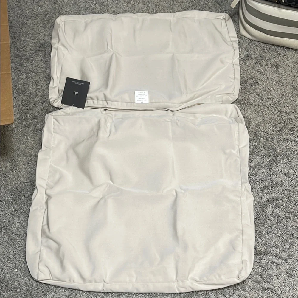 Restoration hardware Slip covers Canvas Natural by sunbrella set
